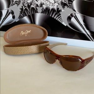MAUI JIM LEHUA | Woodgrain | Polarized | Hard Case